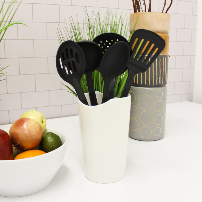 BergHOFF Black Nylon 5-Piece Kitchen Utensil Set