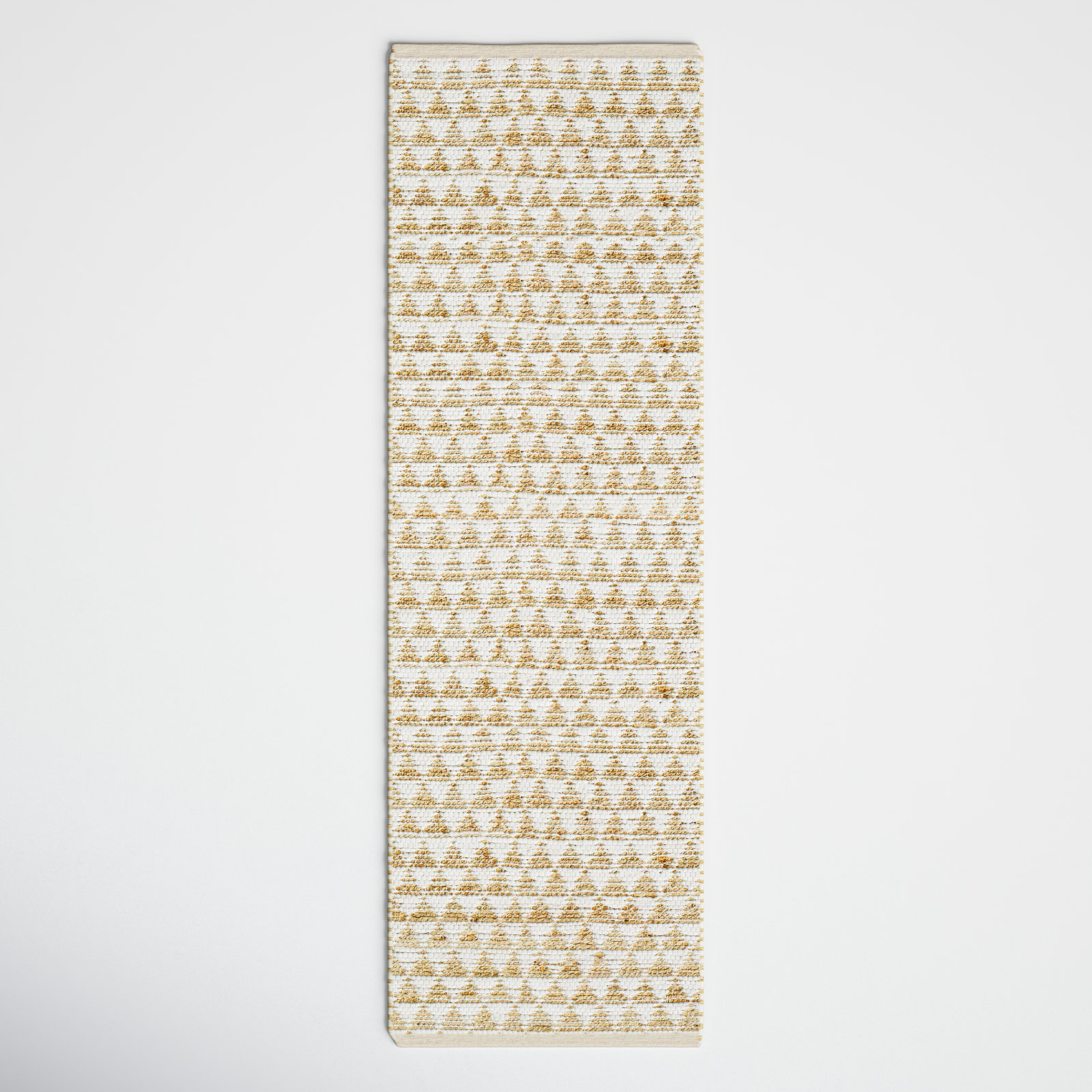 Addy Hand-Woven Brown Geometric Jute Rug, Runner 2'6" x 8'