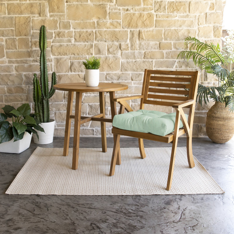 Coussin de siège capitonné Sunbrella, L 19 po, Toile spa Sunbrella®