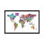 « world (pays), carte typographique ii » par michael tompsett, art textuel sur toile-1771922009-1771922014-1771922015