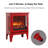 Freestanding Electric Fireplace Stove heater with 3D Flame effect-2009422675