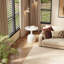 58 cm Cream White Round End Table