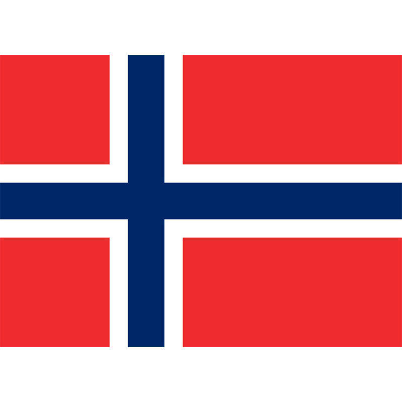 Norvège, H 13 po x l 18 po