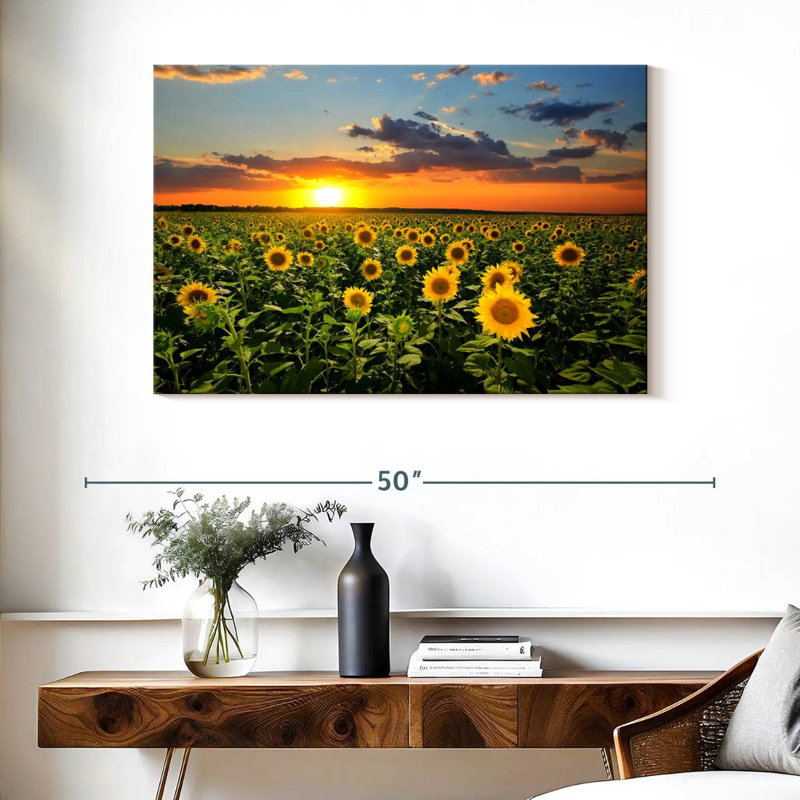 Tournesols en fleurs d'Alvord
