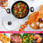 Belfry Kitchen Roche Non-Stick Aluminum Wok with Lid