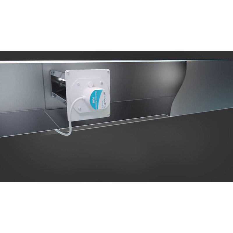 Haven Plus White HVAC Air Purifier with Carbon Filter