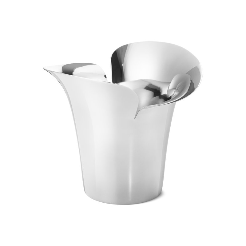 Bloom Botanica Stainless Steel Pot Planter, 8.78" H x 12.8" W x 11.85" D