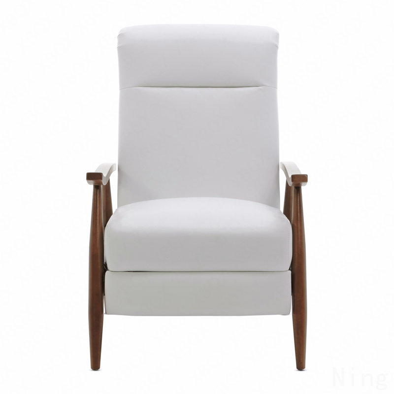 Fauteuil inclinable Milky, Blanc