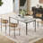 Canice Boucle Upholstered Metal Leg Side Chair (Set of 4)-1415280299