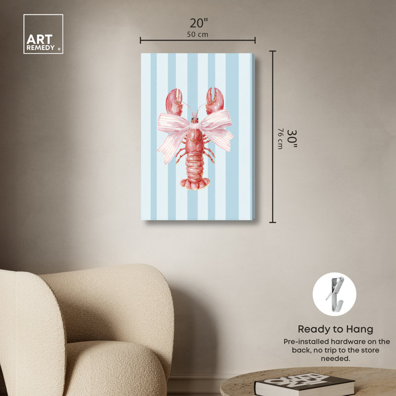 Décoration côtière habillée, reproduction d'art sur toile par Art Remedy, 20 x 30, 30"H x 20"W, Canvas Unframed