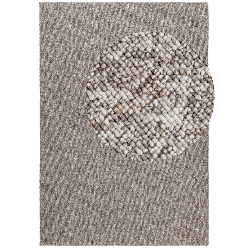 Felt Machine Tufted Area Rug, Rectangle 160 x 230 cm