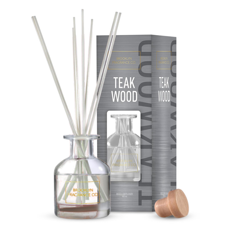 Brooklyn Fragrance Co. Park Slope Aroma Diffuser - Long Lasting Air fresheners - Fragrance for home - 100ML , Black Patchouli