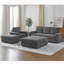 Fauteuil inclinable en velours côtelé simple avec canapé 3 places, canapés confortables pour canapé et canapé profond-1327808023