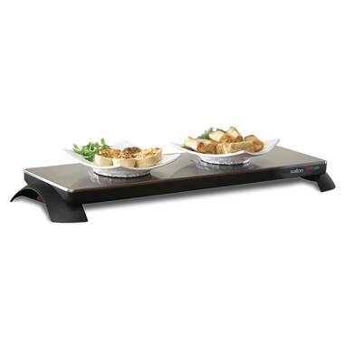 Nutrichef Electric Warming Tray / Food Warmer with Non-Stick Heat-Resistant
