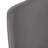 Gray Leather Look Black Metal Bar Height Office Chair, Standing, Computer Desk Work, Contemporary Modern