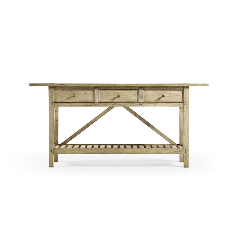 Inclination 72'' W Solid Wood Console Table