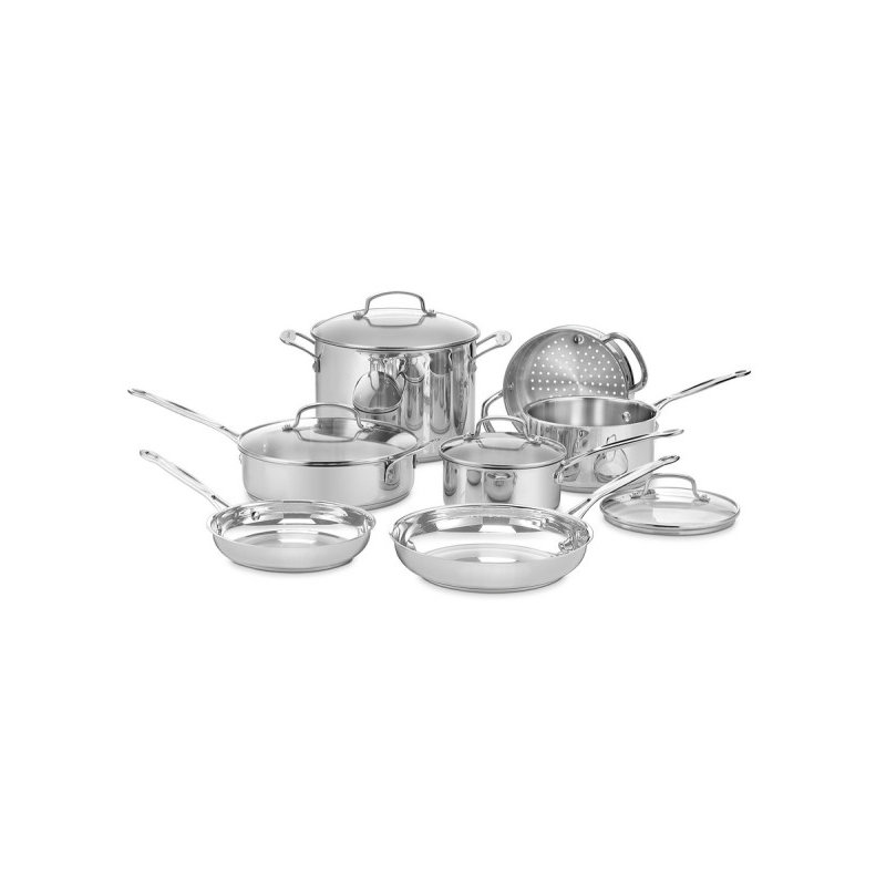 Cuisinart 11 Piece Stainless Steel Cookware Set