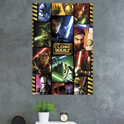 Characters Paper Print