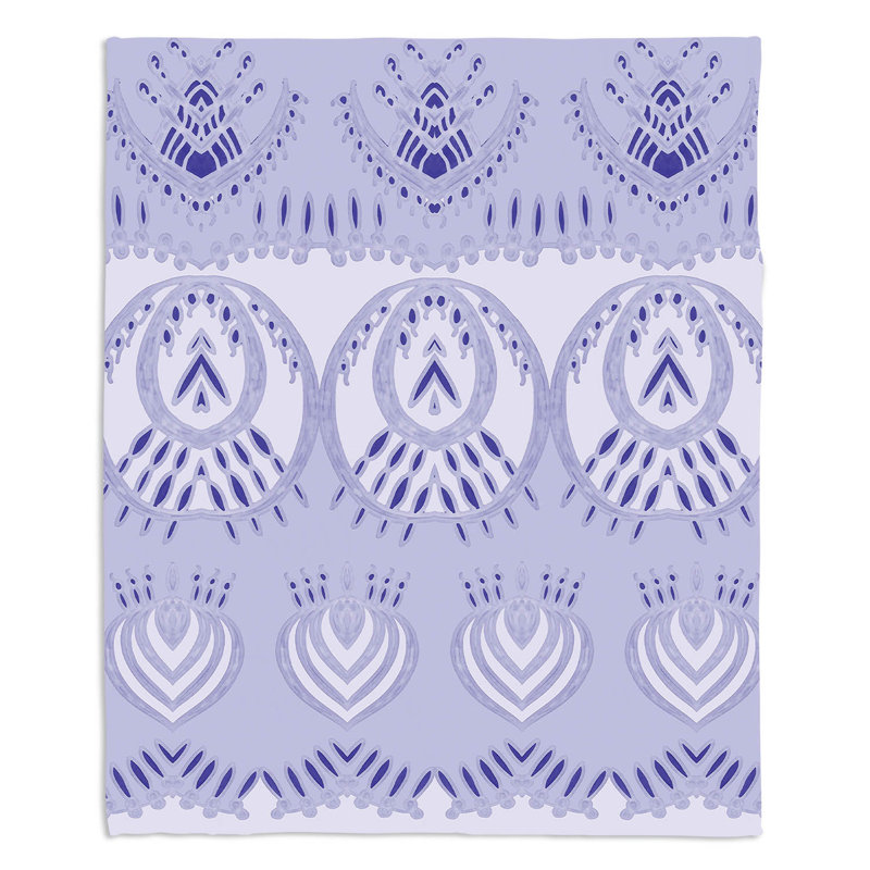 Jeté lilas , l 68 po x L 80 po