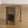 1-Drawer Nightstand with Storage Shelf