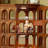 Brown Solid Wood Display Cases