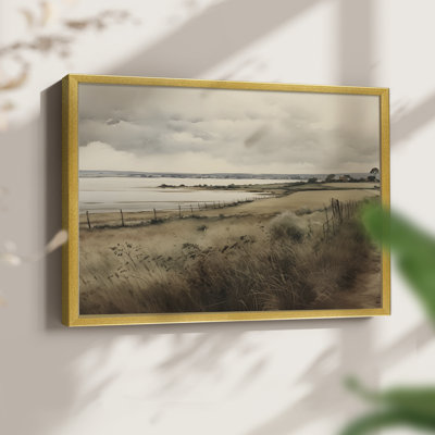 Paysages rétro-DLXIX - reproduction encadrée