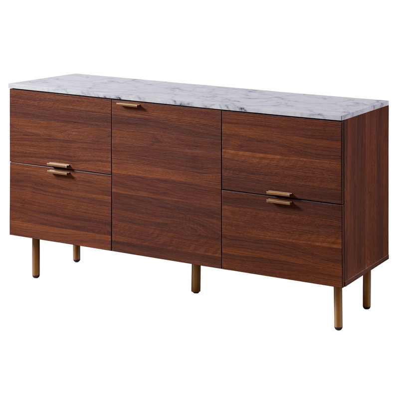 Toolleen Unfinished TV Stand for TVs up to 50"