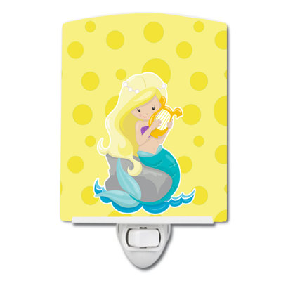 Beach Mermaid Hair Grace Ceramic Night Light