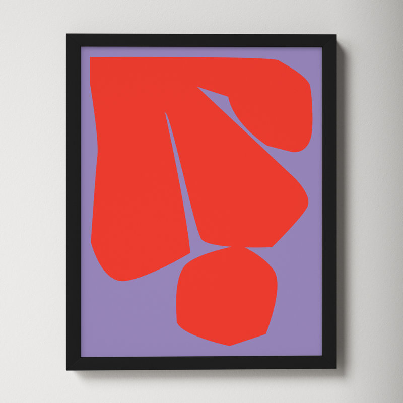 Module Minimalism 2 by Michael Kempen, Black Framed, 20"H x 16"W x 1.25"D