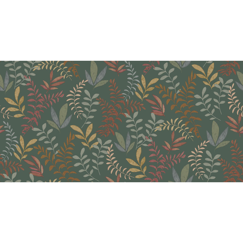 Rouleau de fleurs Eini, Vert
