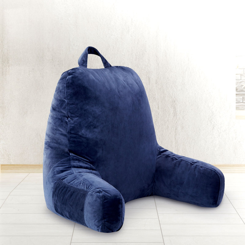 Throw Pillow, Navy, 16" H x 13" W x 9" D