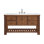 Bromley 60" Single Bathroom Vanity with Quartz Top