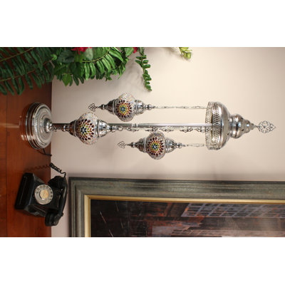 Digiovanni 105cm Silver Lighting Floor Lamp