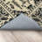 Alfa Rich Folse Afghan Beige & Black Washable Woven Cotton Area Rugs for Living Room Bedroom Kitchen-146339012