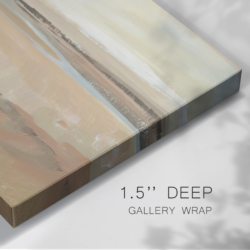 Earth Tone Landscape II-Gallery Wrapped Canvas, 40" H x 60" W