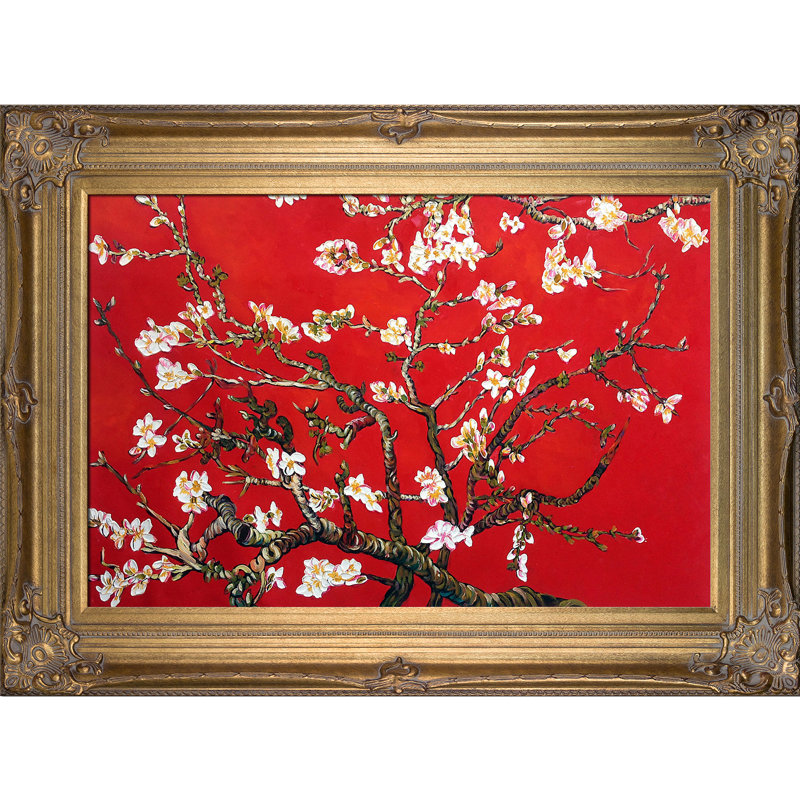 « branches of a amande tree in fleur » par vincent van gogh-picture cadre, reproduction d’art sur toile, Renaissance