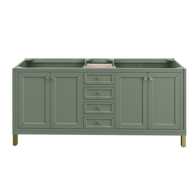 Chicago 72'' W Double Bathroom Vanity Base