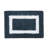 Broshous Premium 100% Cotton 2370 GSM 2-Piece Bath Rug Set, Ultra Plush Tufted Bathroom Mats, Super Absorbent OEKO-TEX® Certified, Reversible, Machine Washable, Spa-Like Comfort, Navy/White-542315534-601390767