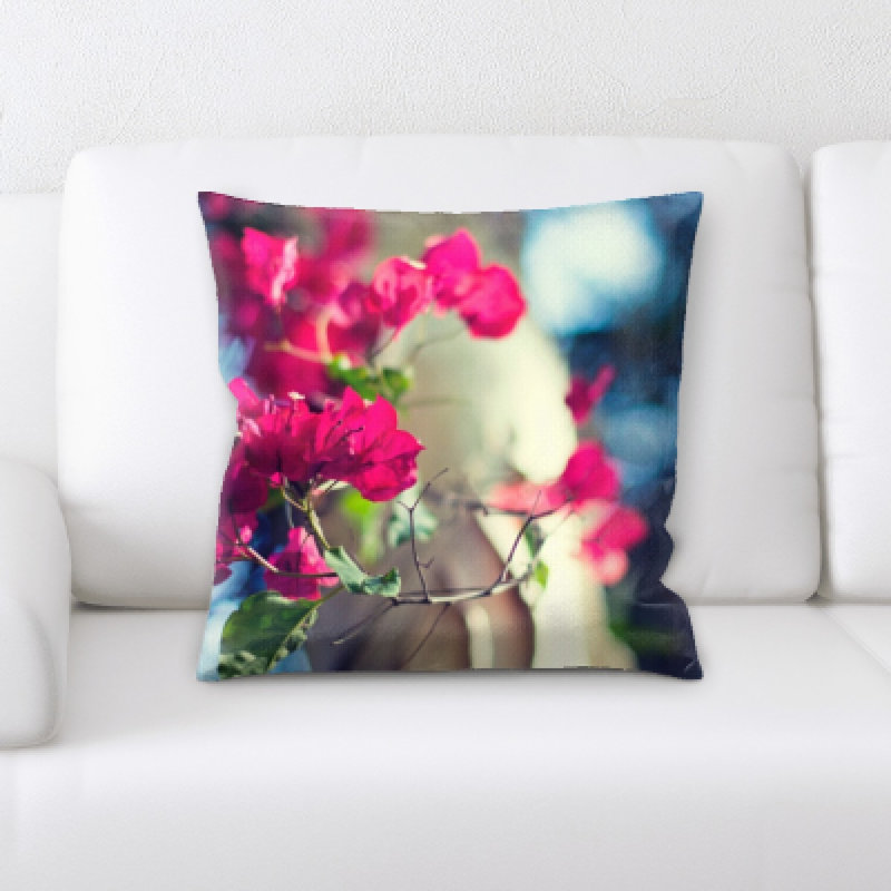 Microsuede Throw Pillow