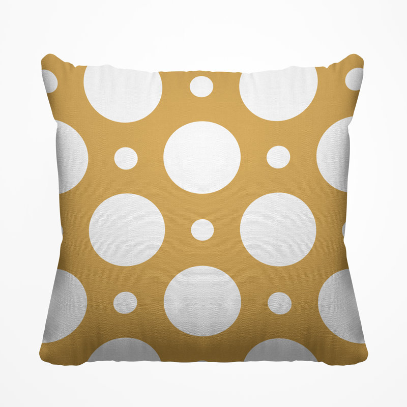 Housse et insert de coussin extérieur carré Fisk, 19 po x l 19 po, Ocre