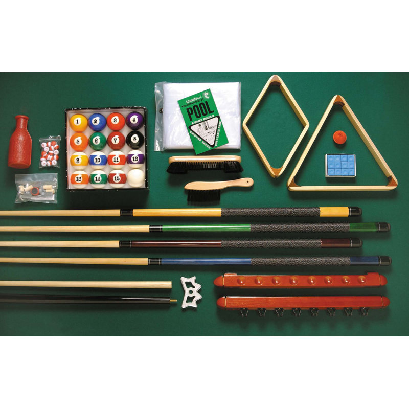 Ensemble d'accessoires de billard de luxe