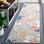Tapis intérieur / extérieur gris / rouille / bleu marine Seekonk-1444584009