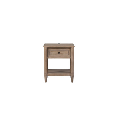 Table de chevet Transition Aesthetic Sand - Placage coloré