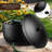 Hand Hammered Metal Garden Hose Holder Pot with Lid-115323418