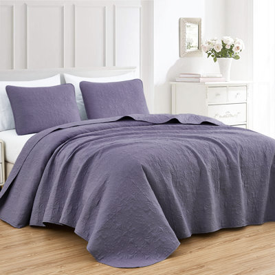 Luca 3-Piece Lightweight Microfiber Oversized Bedspread Set