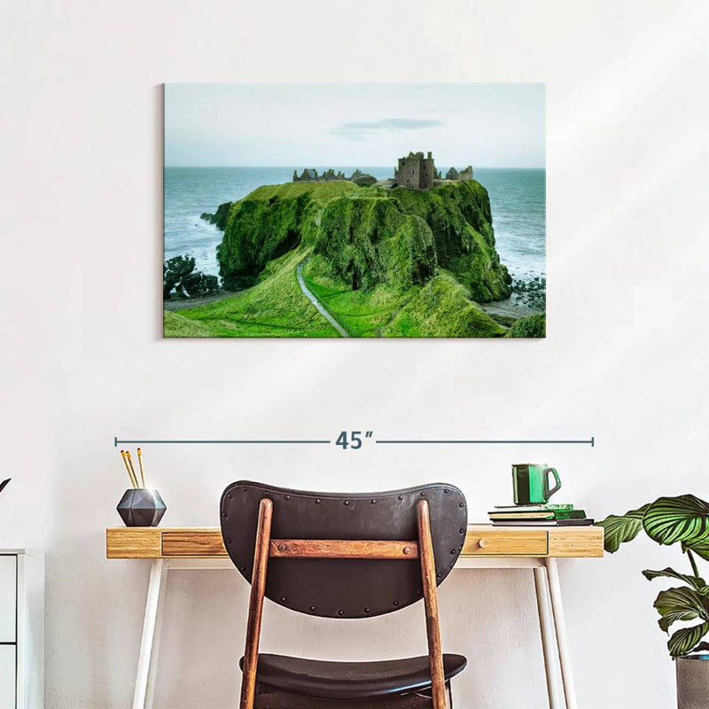 Château Dunnottar, H 24 po x l 36 po