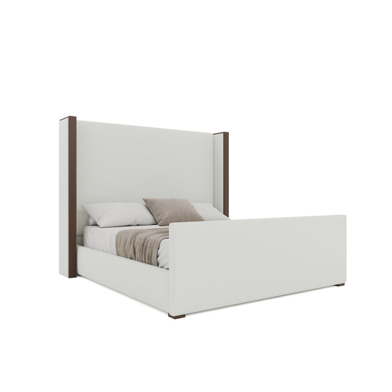 Pied de lit Irene Luxe, Grand, Bouclé naturelle