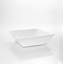 Lavabo de salle de bain carré en céramique pour bateau