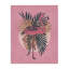 Art mural rose sur toile flamant rose rétro par Nataly White-1618553153