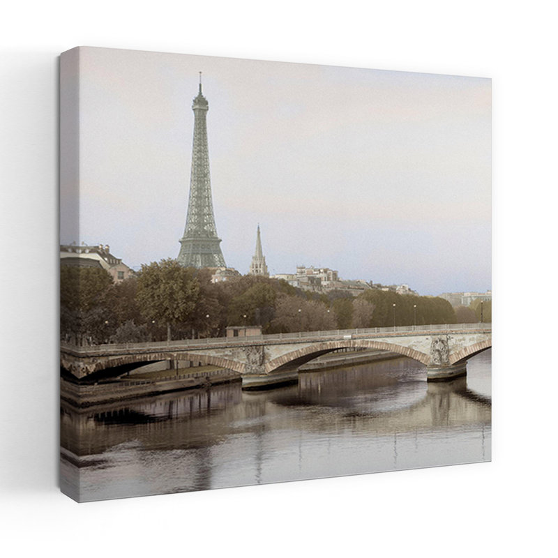 Tour Eiffel 3 Contemporary Architecture Art, 48" H x 48" W